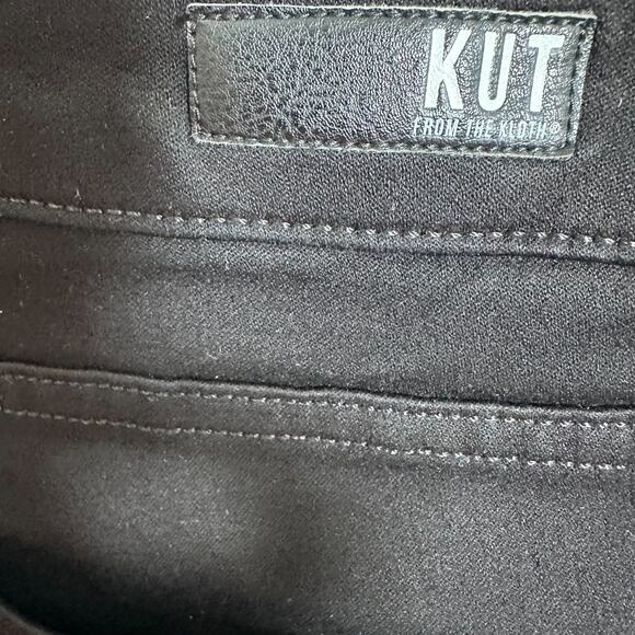 KUT from The Kloth Jeans Women 16 Black Natalie High Rise Bootcut Stretch NWT! - Picture 6 of 13